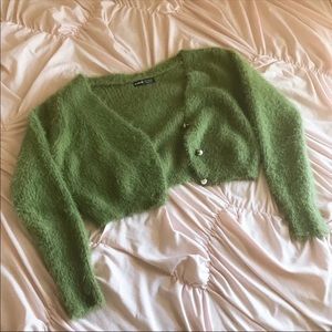Fuzzy Cardigan